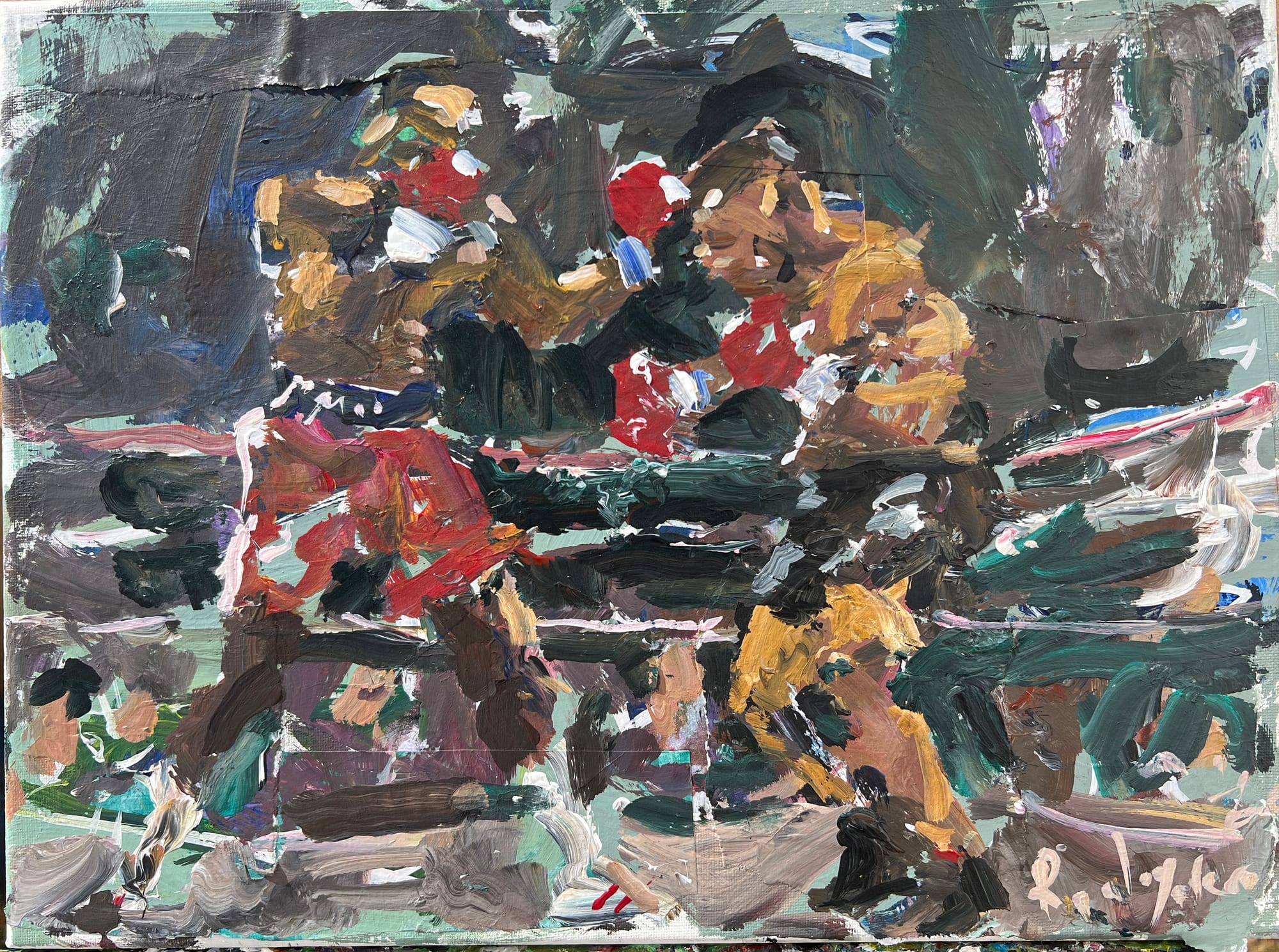 Mike Tyson painting