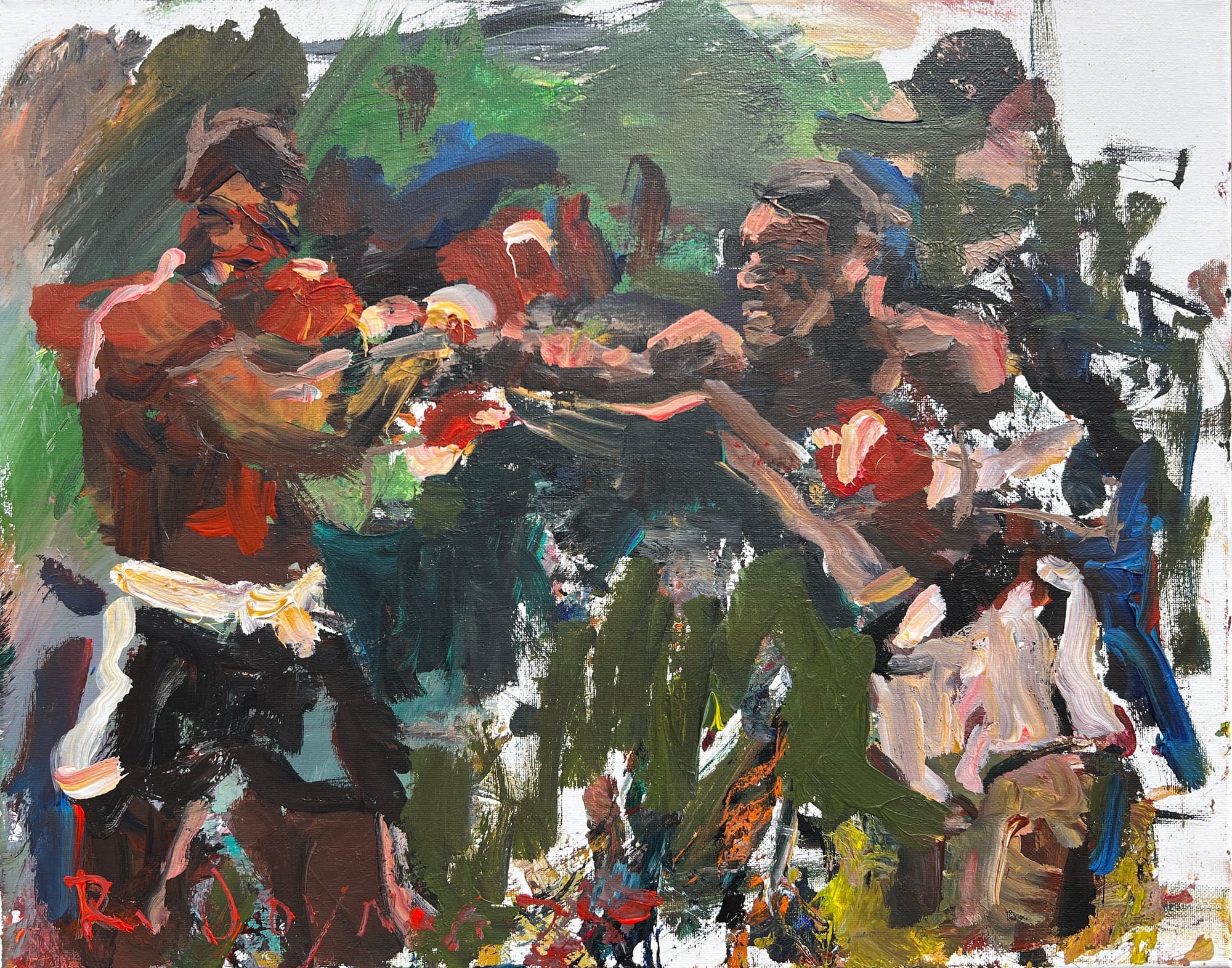 Buy Original boxing paintings