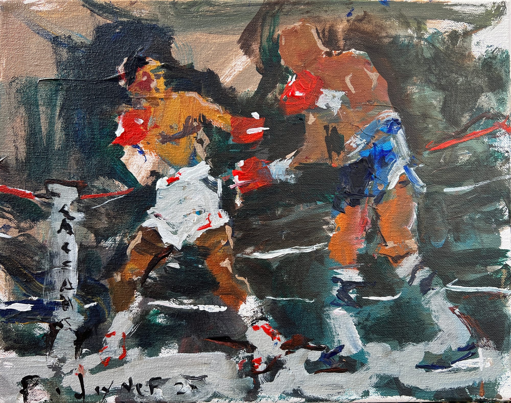 Expressive sports art