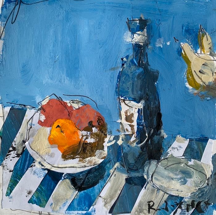Abstract Collage Still Life Painting Tutorial