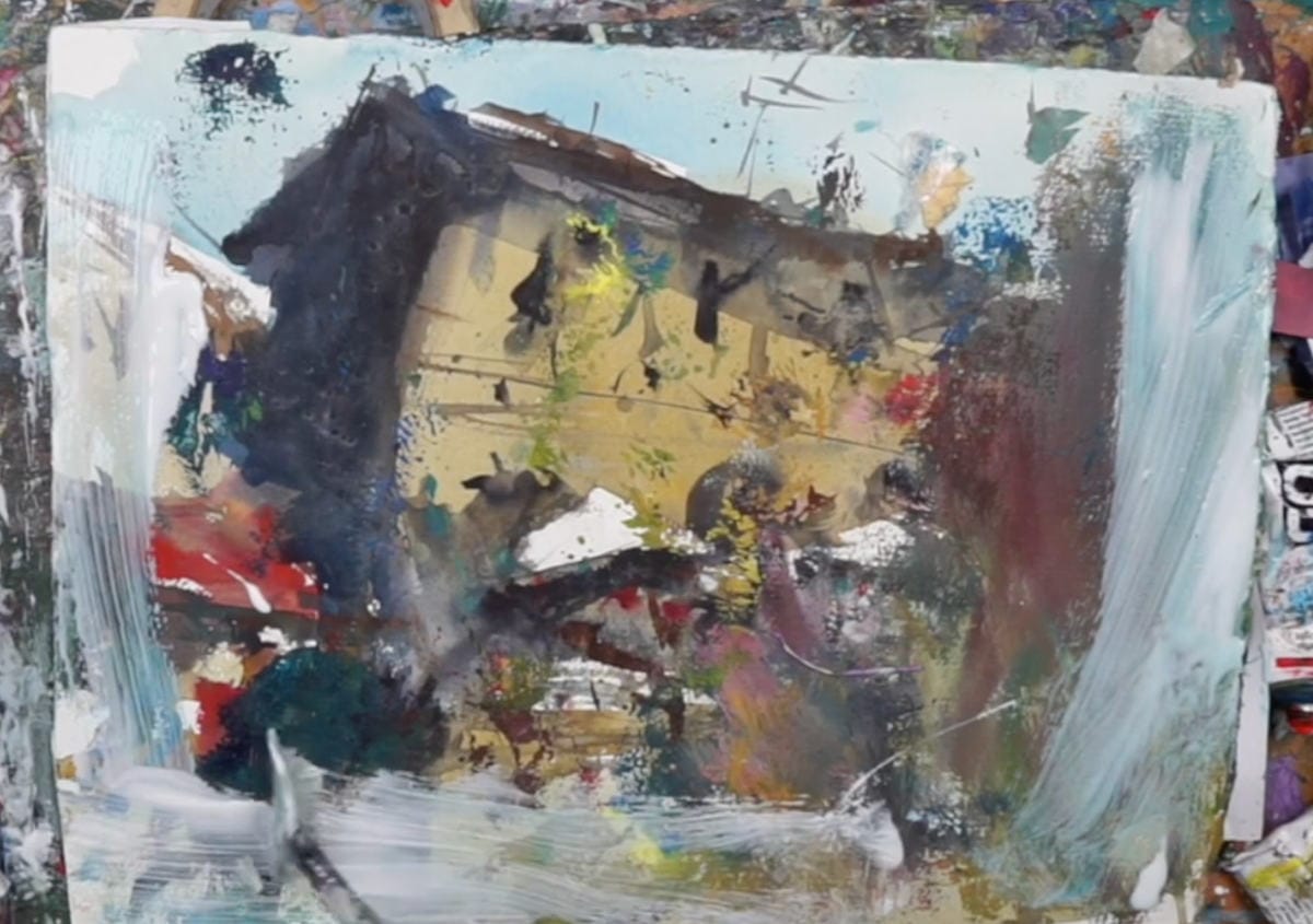 Start with a reject, and decide how you can improve the painting