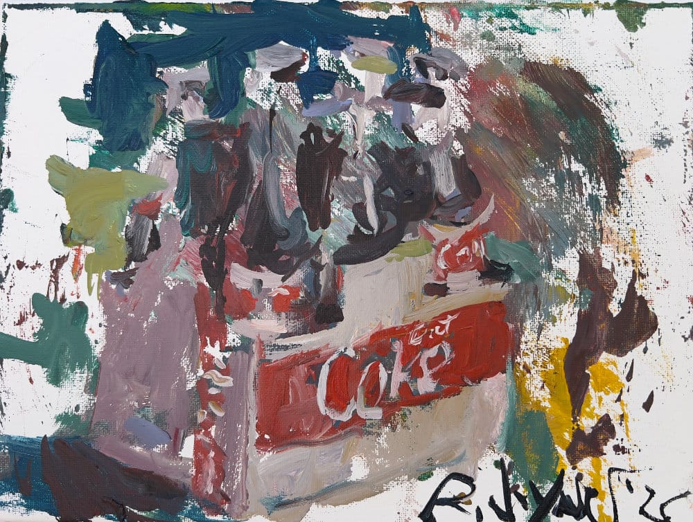 Culinary Artwork with Diet Coke six pack