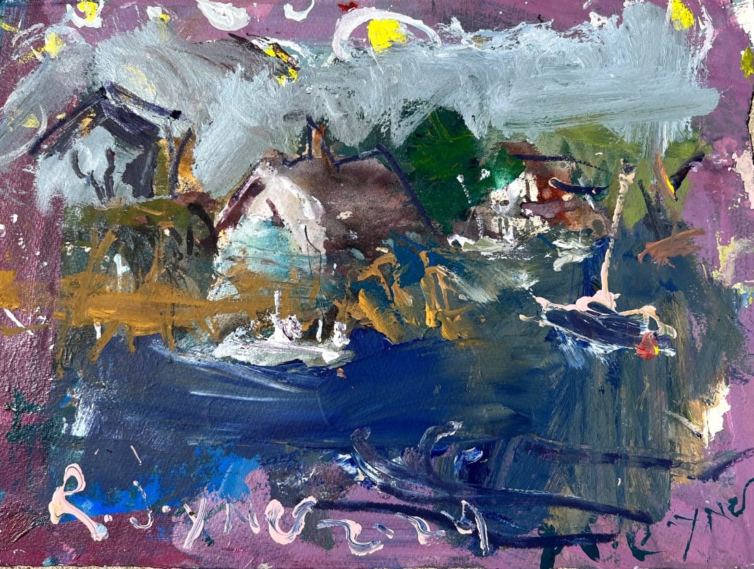 How to turn rejects into expressive landscape paintings - demo image