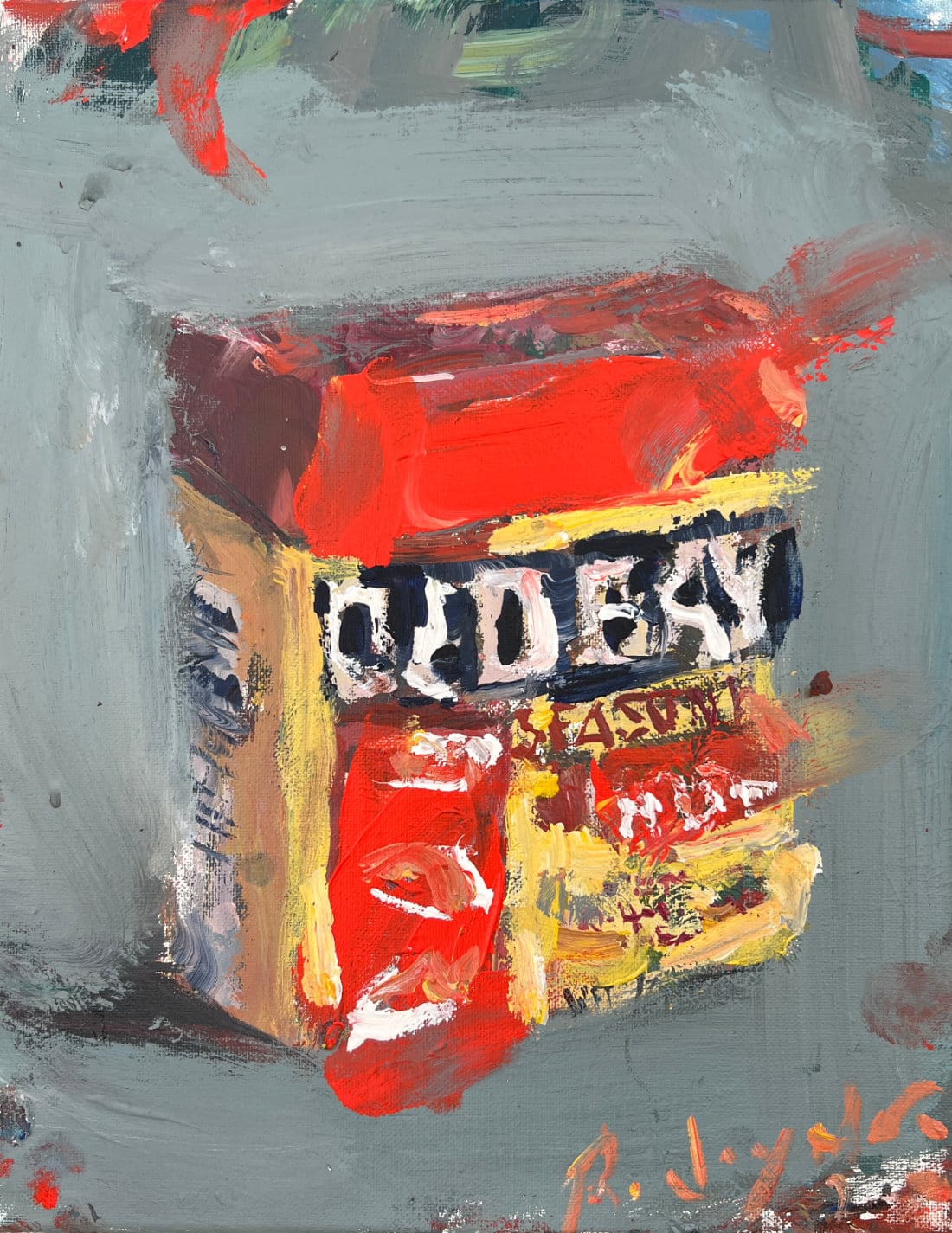 Kitchen Wall Art with Old Bay Seasoning