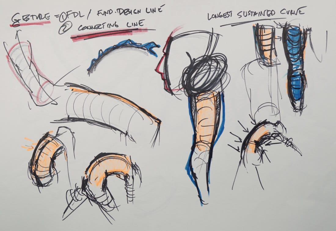 The Connecting Line: Don't Lose Your Gesture in the Details