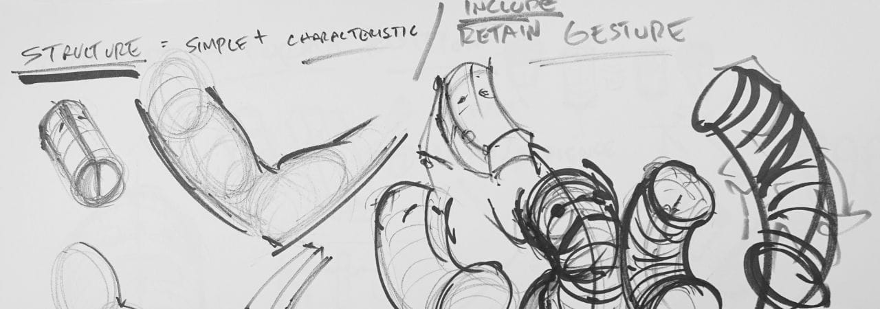 Learn figure drawing skills ny developing tools to measure angles, leans and tilts