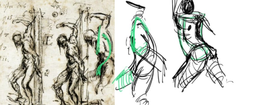 Master's Analysis: Finding Structure and Gesture in Raphael and Holbein