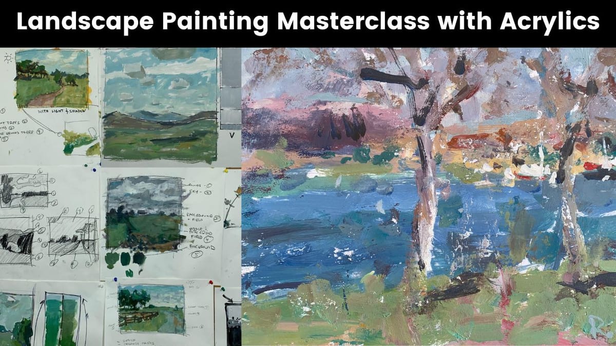 Acrylic Landscape Painting Fundamentals