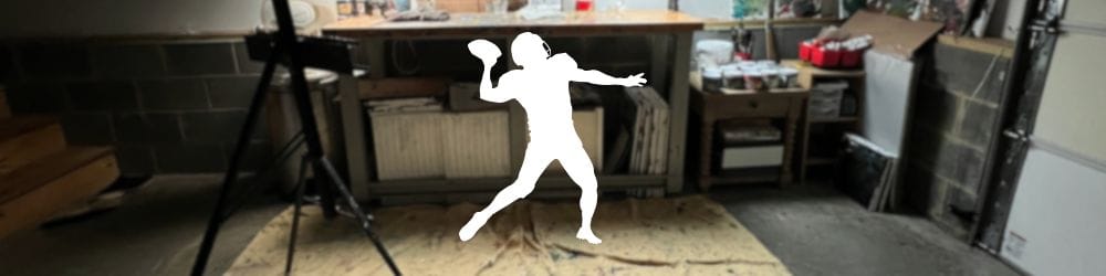 Original Expressive American Football Paintings