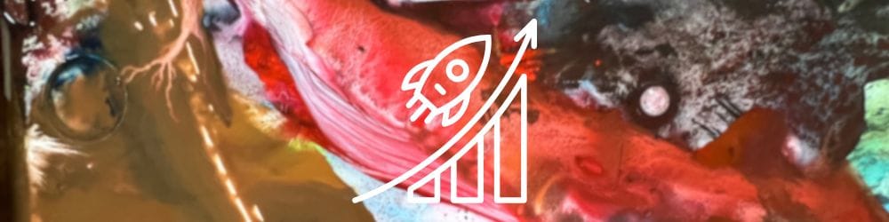 Advanced Watercolor Value Gradation Techniques - hero image with upward trajectory symbol