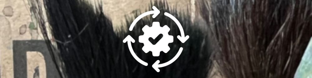 Complete Watercolor Workspace Setup - hero image with circle and checkmark symbol for efficiency