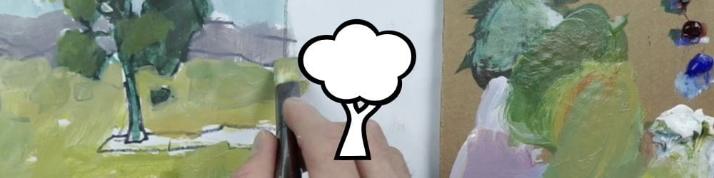 How to Paint Trees for Beginners Part 2 hero image