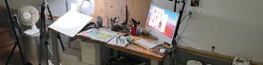 Collage & Acrylic Still Life Video Tutorial hero image