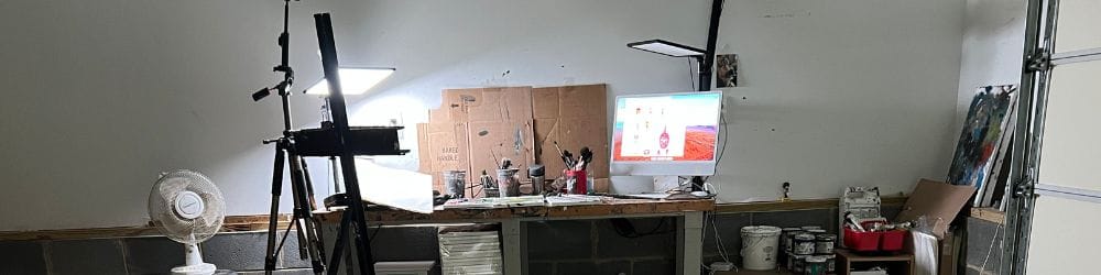 Loose Coastal Study Mixing Acrylic and Watercolors hero image