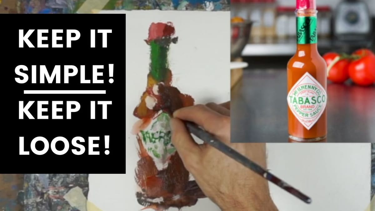 How to Paint Loose with Acrylics