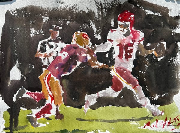Original Chiefs Art - Patrick Mahomes, Travis Kelce & More