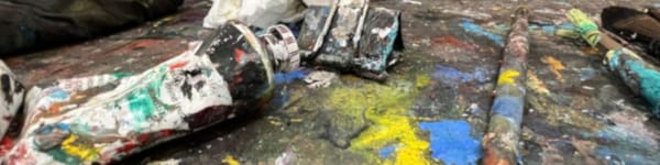 Easy Beginner Collage Art with Fruits & Veggies hero image