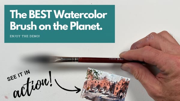 The Best Watercolor Brush on the Planet