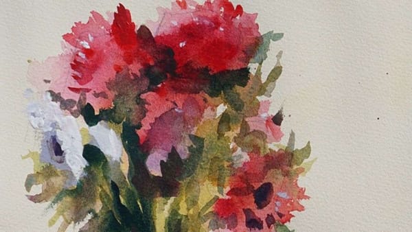 How to Paint Flowers with Watercolors