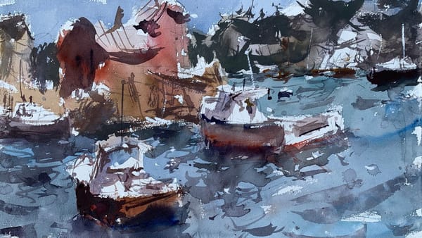 Tips for Painting Abstract Watercolor Landscapes