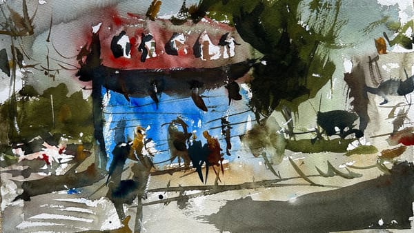 Tips for Painting Loose Watercolor Landscapes