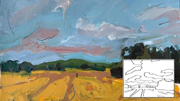 Landscape Painting Design and Composition Tips