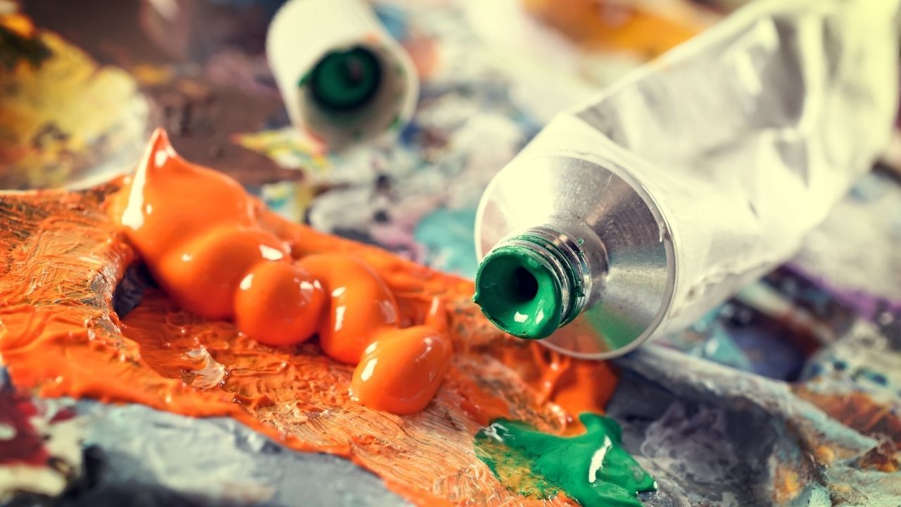 Materials Needed for Painting Abstract Portraits with Acrylics