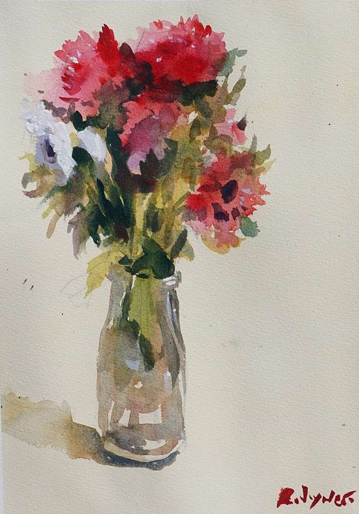 How to Paint Flowers with Watercolors