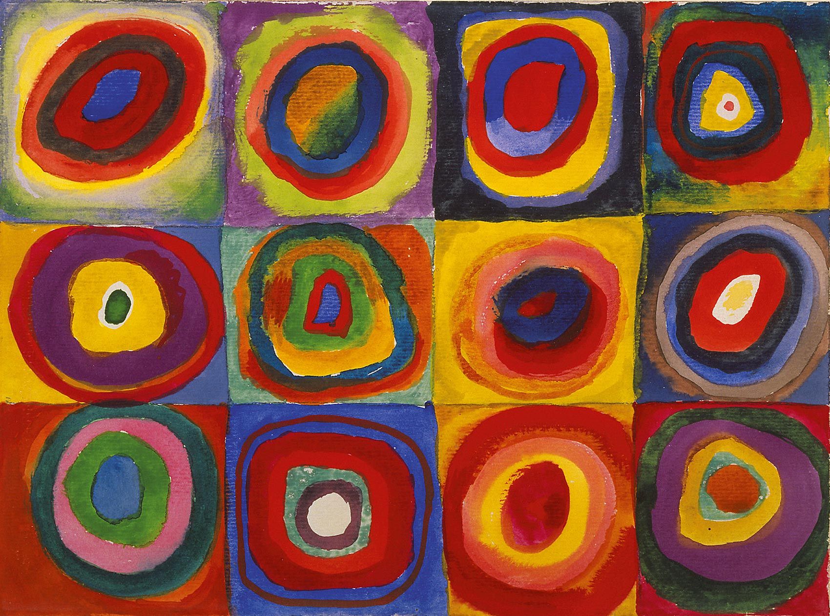 Kandinsky abstract painting - Source Kandinsky