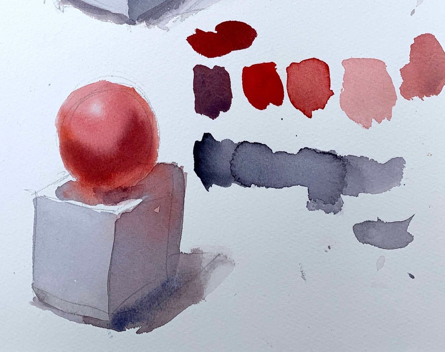 Watercolor shading for beginners